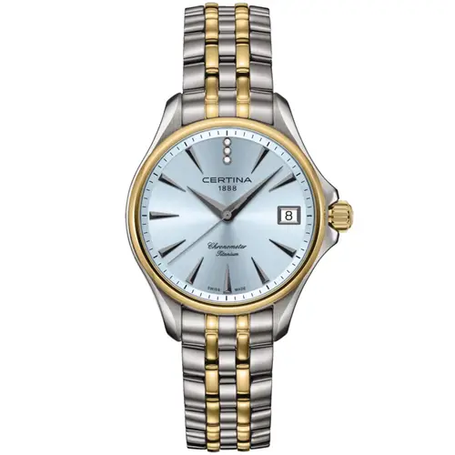 Certina DS Action Lady Diamonds C0320514404600 - Dame - 34 mm - Analog - Kvarts - Safirglas