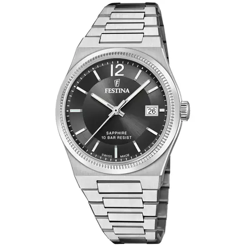 Festina Swiss Made Sapphire Lady F20035/6 - Dame - 35 mm - Analog - Kvarts - Safirglas