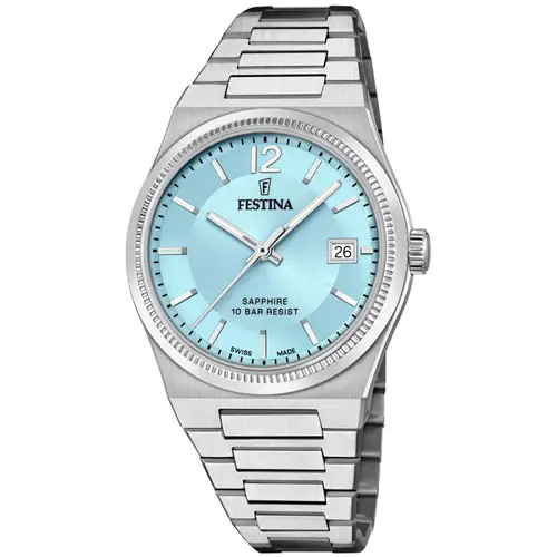 Festina Swiss Made Sapphire Lady F20035/7 - Dame - 35 mm - Analog - Kvarts - Safirglas