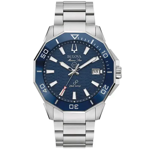 Bulova Marine Star 96B433 - Herre - 43 mm - Analog - Kvarts - Safirglas