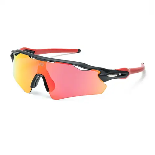 Shadespace Triton Crimson Red Solbrille SS009 - Unisex