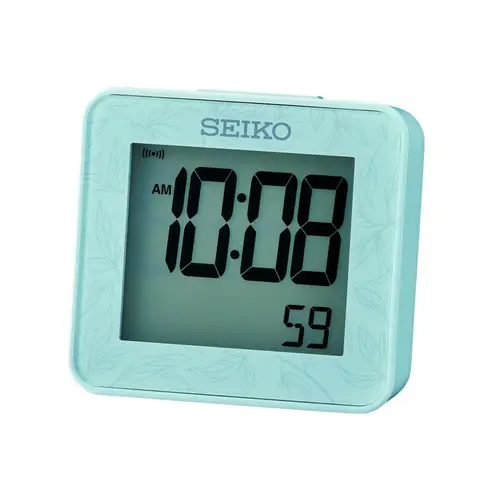 Seiko Clocks Vækkeur QHL097L - Unisex - 7 cm - Kvarts