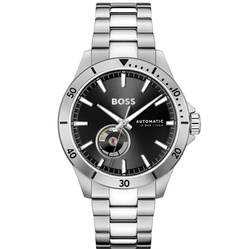 BOSS Troper Automatic 1514202 - Herre - 42 mm - Analog - Automatisk - Mineralglas