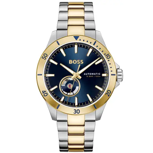 BOSS Troper Automatic 1514201 - Herre - 42 mm - Analog - Automatisk - Mineralglas