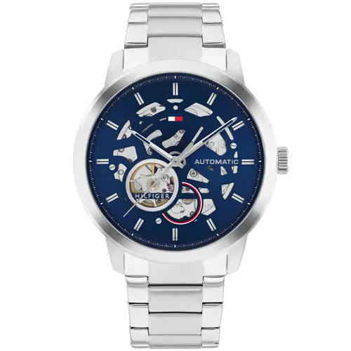 Tommy Hilfiger Henry Automatic 1710661 - Herre - 48 mm - Analog - Automatisk - Mineralglas