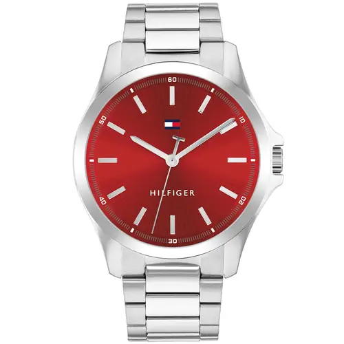 Tommy Hilfiger Bruce 1710677 - Herre - 43 mm - Analog - Kvarts - Mineralglas