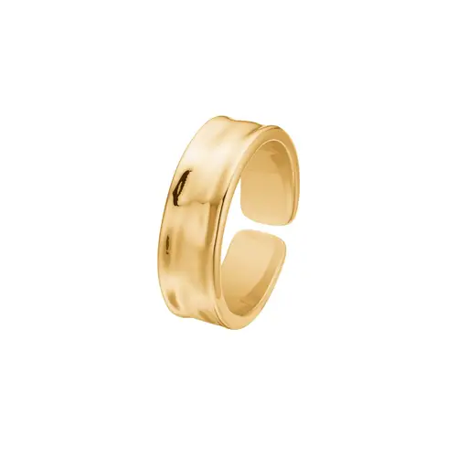 Tom Morris Ring 18 kt. Forgyldt Rustfrit Stål TM00042 - Herre - Stainless Steel