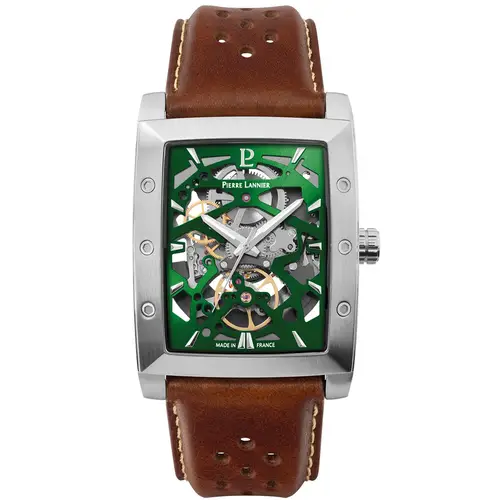 Pierre Lannier Hector 342A174 - Herre - 43 mm - Analog - Automatisk - Mineralglas