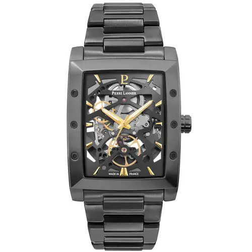 Pierre Lannier Hector 343A439 - Herre - 43 mm - Analog - Automatisk - Mineralglas