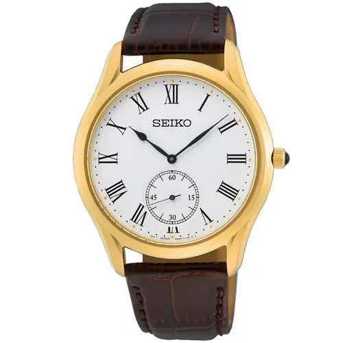 Seiko Classic SRK050P1 - Unisex - 39 mm - Analog - Kvarts - Hardlex Crystal Mineralglas