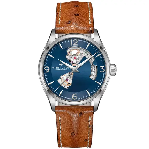 Hamilton Jazzmaster Open Heart Auto H32705041 - Herre - 42 mm - Analog - Automatisk - Safirglas