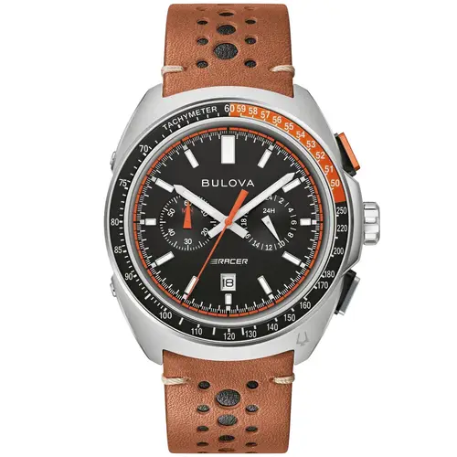 Bulova Racer Chronograph 98B427 - Herre - 42 mm - Analog - Kvarts - Safirglas