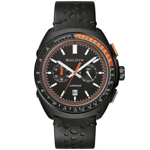 Bulova Racer Chronograph 98B428 - Herre - 42 mm - Analog - Kvarts - Safirglas