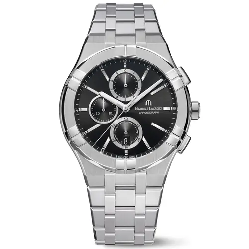 Maurice Lacroix Aikon AI1118-SS002-330-1 - Herre - 42 mm - Analog - Kvarts - Safirglas