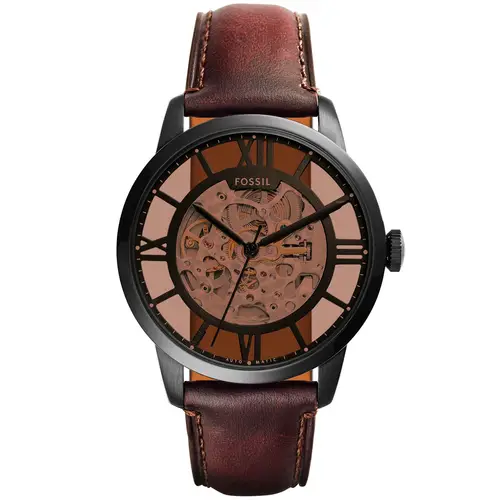 Fossil Townsman ME3098 - Herre - 44 mm - Analog - Automatisk - Mineralglas