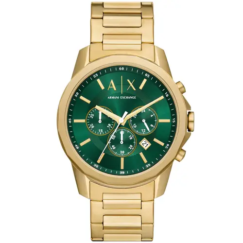 Armani Exchange Banks AX1746 - Herre - 44 mm - Analog - Kvarts - Mineralglas