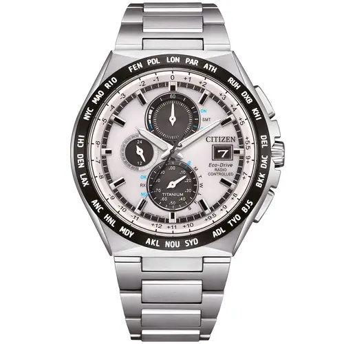 Citizen Eco-Drive Radio Controlled AT8238-84A - Herre - 43 mm - Analog - Kvarts - Safirglas