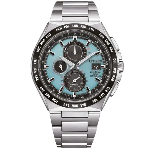 Citizen Eco-Drive Radio Controlled AT8238-84M - Herre - 43 mm - Analog - Kvarts - Safirglas