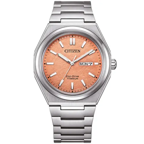 Citizen Eco-Drive Titanium AW0130-85ZE - Herre - 39 mm - Analog - Kvarts - Safirglas