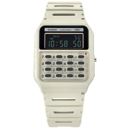 Casio Timeless CA-53WB-8BEF - Unisex - 34 mm - Digitalt - Kvarts - Plexiglas