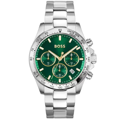 BOSS Hero Sport 1514217 - Herre - 45 mm - Analog - Kvarts - Mineralglas