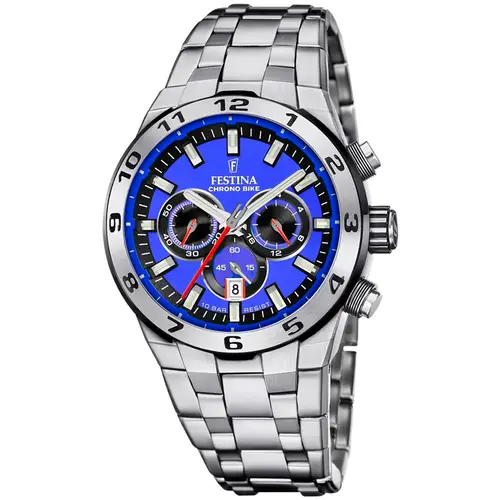 Festina Chrono Bike F20670/3 - Herre - 44 mm - Analog - Kvarts - Mineralglas