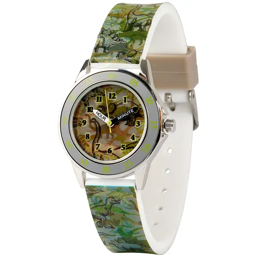 Accutime Time Teacher Jurassic Park P001768 - Dreng - 32 mm - Analog - Kvarts - Plexiglas