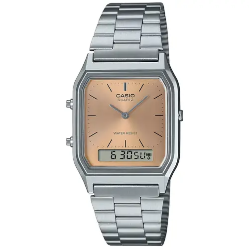 Casio Timeless AQ-230A-4AMQYES - Unisex - 30 mm - Digitalt - Kvarts - Plexiglas