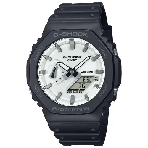 Casio Timeless GA-2100WD-1AER - Herre - 45 mm - Analog - Kvarts - Mineralglas