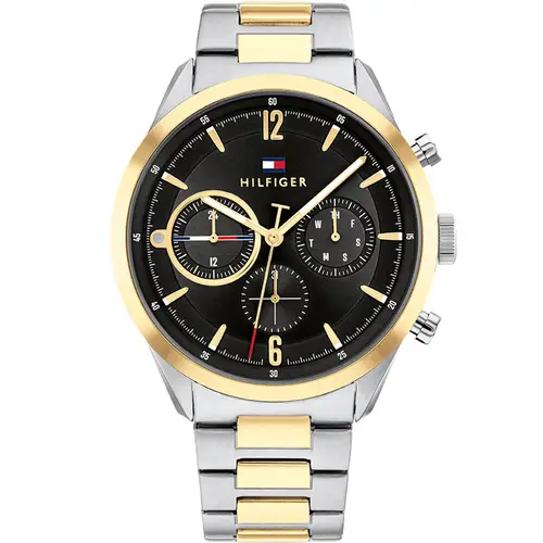 Tommy Hilfiger Matthew 1791944 - Herre - 44 mm - Analog - Kvarts - Mineralglas