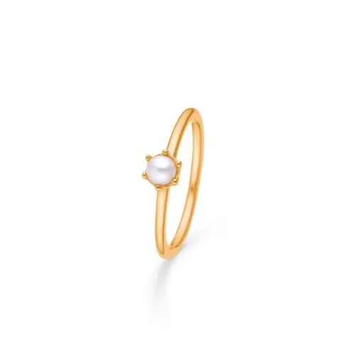 Mads Z Poetry Solitarie Ring 14 kt. Guld 1543050-52 - Dame - Gold