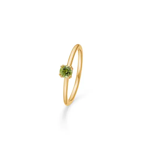 Mads Z Poetry Solitarie Peridot Ring 14 kt. Guld 1546053-52 - Dame - Gold