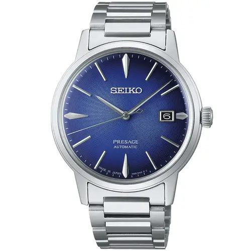 Seiko Presage Cocktail Automatic SRPJ13J1 - Herre - 39 mm - Analog - Automatisk - Hardlex Crystal Mineralglas