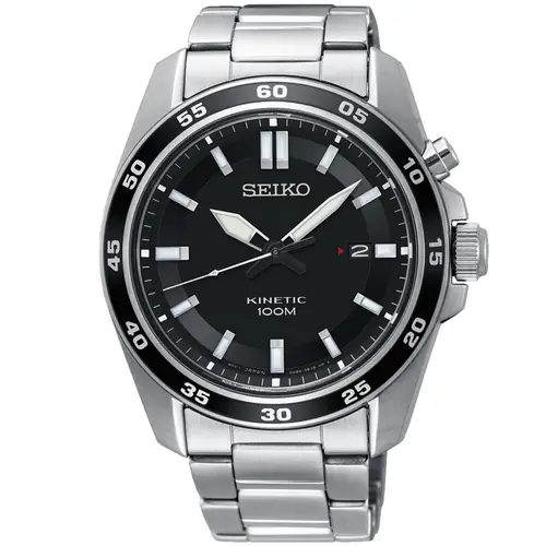 Seiko Kinetic SKA785P1 - Herre - 43 mm - Analog - Kvarts - Hardlex Crystal Mineralglas