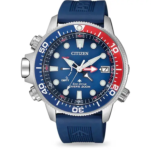 Citizen Eco-Drive Promaster Marine BN2038-01L - Herre - 46 mm - Analog - Kvarts - Mineralglas