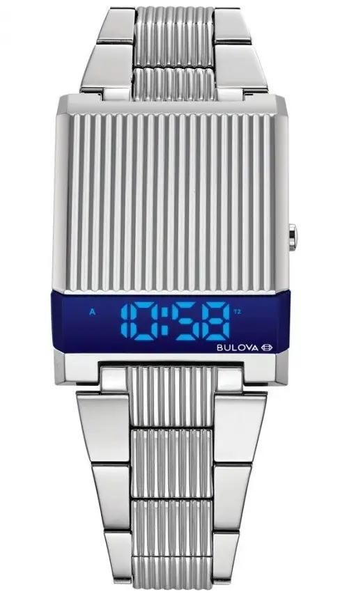 Bulova Computron 96C139 - Herre - 31 mm - Digitalt - Kvarts - Mineralglas