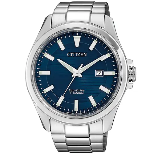 Citizen Super Titanium Eco-Drive BM7470-84L - Herre - 41 mm - Analog - Kvarts - Safirglas