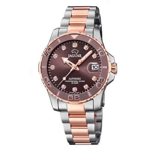 Jaguar Lady Executive Diver J871/2 - Dame - 34 mm - Analog - Kvarts - Safirglas