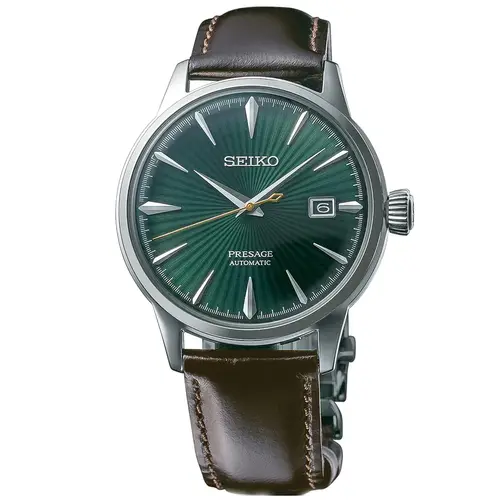 Seiko Presage Mockingbird Cocktail Automatic SRPD37J1 - Herre - 41 mm - Analog - Automatisk - Hardlex Crystal Mineralglas