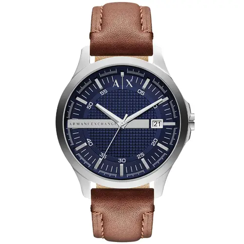 Armani Exchange Hampton AX2133 - Herre - 46 mm - Analog - Kvarts - Mineralglas