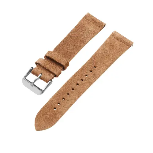 Mulhouse Læderrem KXD0679-22 mm - Unisex - Suede