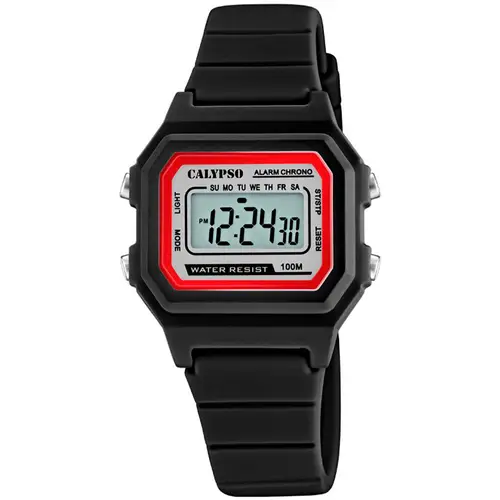 Calypso K5802/6 - Unisex - 33 mm - Digitalt - Kvarts - Plexiglas