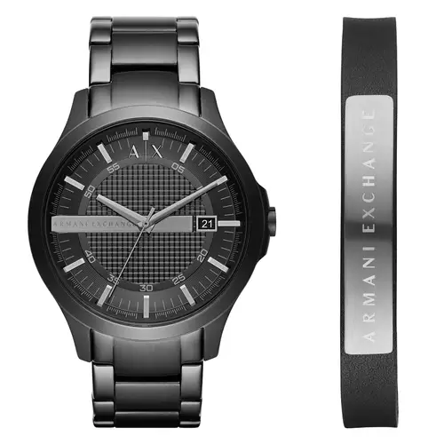 Armani Exchange Hampton Gavesæt Herre AX7101 - Herre - 46 mm - Analog - Kvarts - Mineralglas