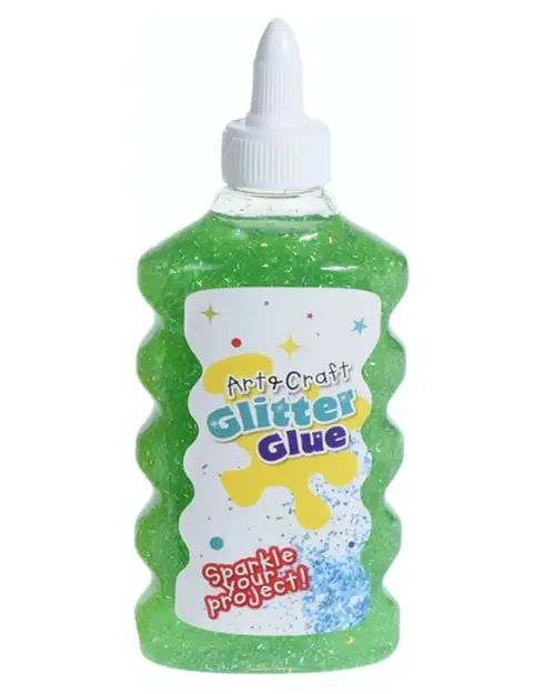 Kreativ Glimmerlim Grøn (U) 180 ml