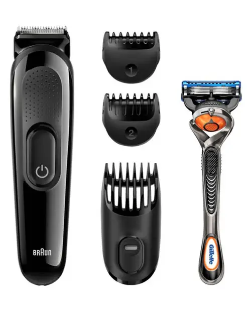 Braun Styling Kit Beardtrimmer + Gillette Fusion 5 Proglide