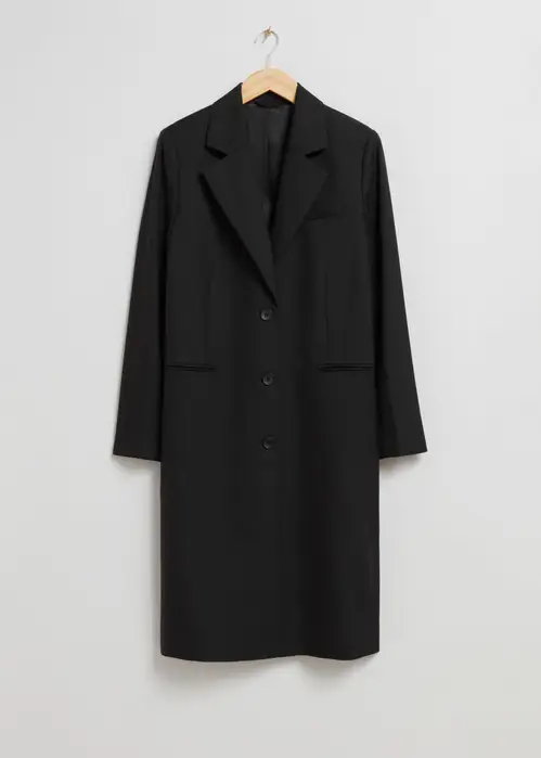 Long Blazer - Black