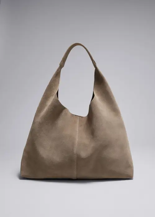 Classic Suede Tote - Pink