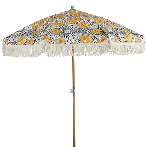 Brafab, Gatsby parasol Ø180 cm med blomstermønster