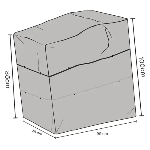 Brafab, Møbelbetræk Lænestol 100x95 cm waterproof