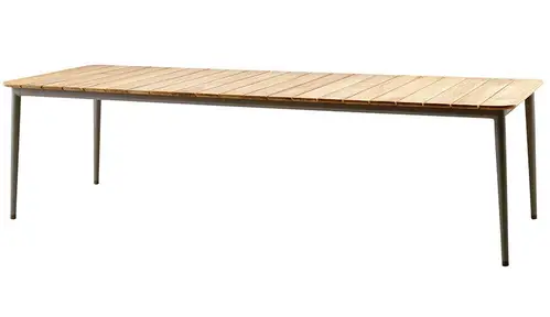 Cane-line, Core Spisebord 100X274 cm Teak Taupe